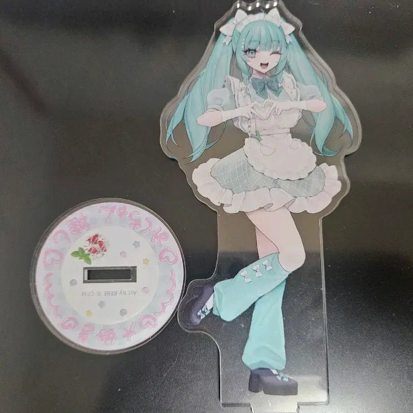[BUNJANG] Hatsune Miku Maid Acrylic Stand / 하츠네 미쿠 메이드 아크릴 스탠드 오히사시부리