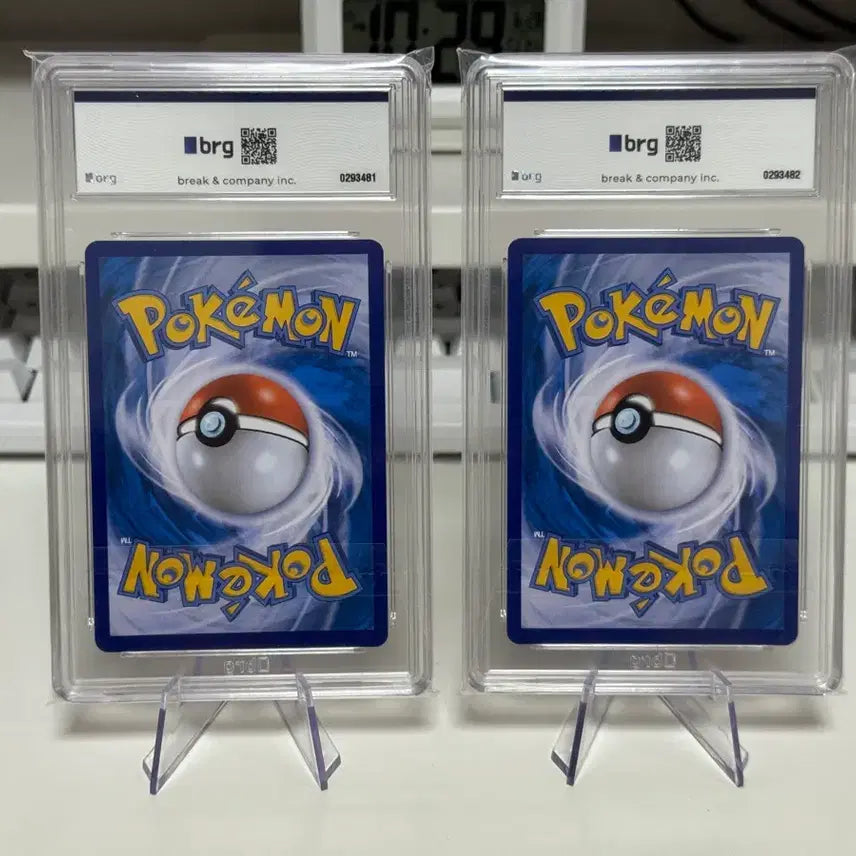 [BUNJANG] Pikachu, Snorlax CHR BRG10, BRG9 Consecutive Numbered Cards / 피카츄, 잠만보 CHR BRG10,BRG9 연번