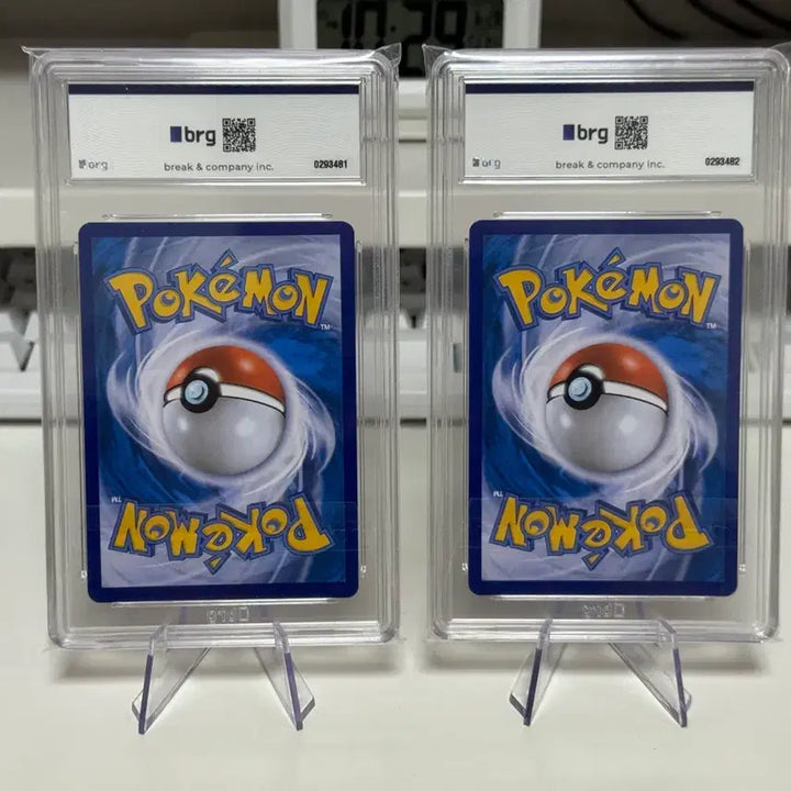 [BUNJANG] Pikachu, Snorlax CHR BRG10, BRG9 Consecutive Numbered Cards / 피카츄, 잠만보 CHR BRG10,BRG9 연번
