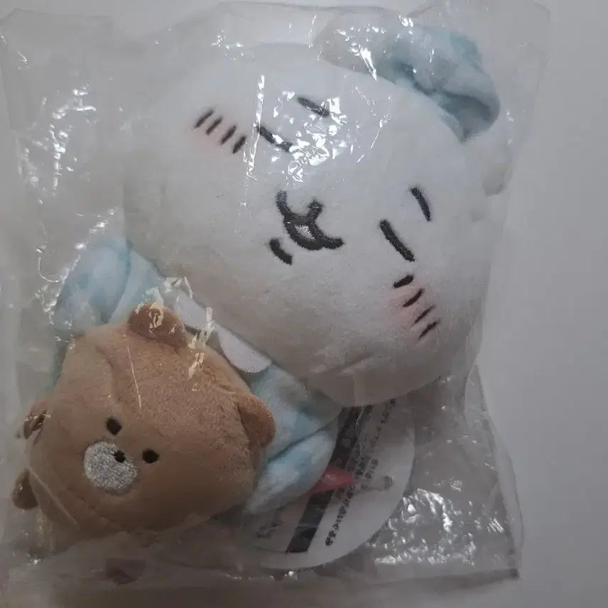 [BUNJANG] Chiikawa Oyasumi Pajama Desktop Plush Doll / 먼작귀 치이카와 오야스미 파자마 데스크탑 인형 누이