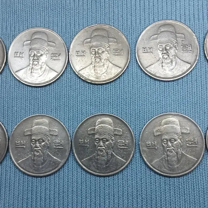 [BUNJANG] 1988 100 Won Coin Bundle (10 pcs) / 1988년 100원 동전 10개