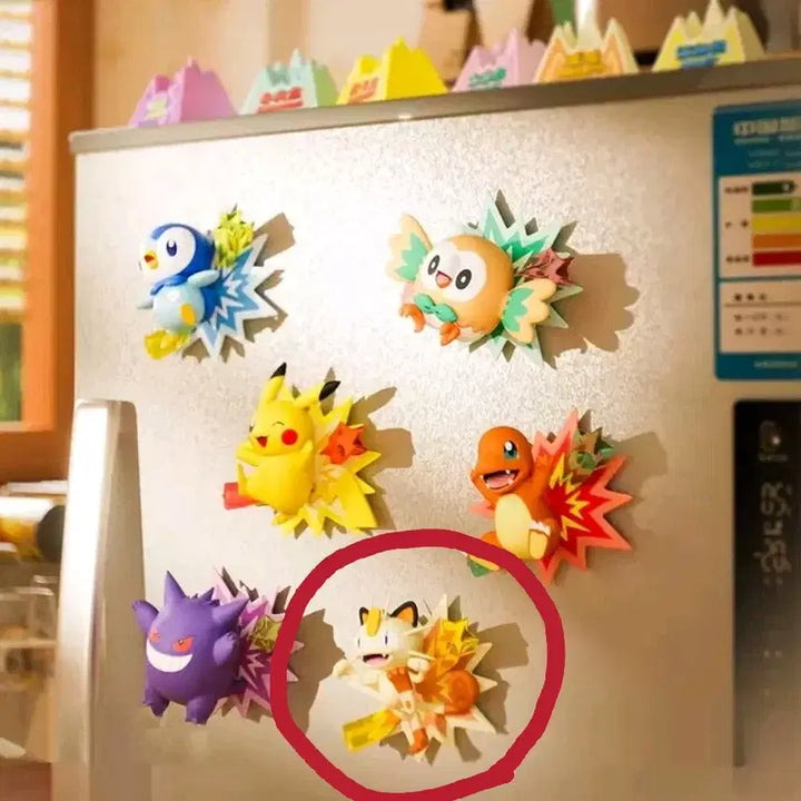 [BUNJANG] Pokemon Magnet Figure (Nyalong HOLLYBOX) - Sealed / [미개봉] 포켓몬 랜덤 피규어 > 냐옹 HOLLYBOX 마그넷 피규어