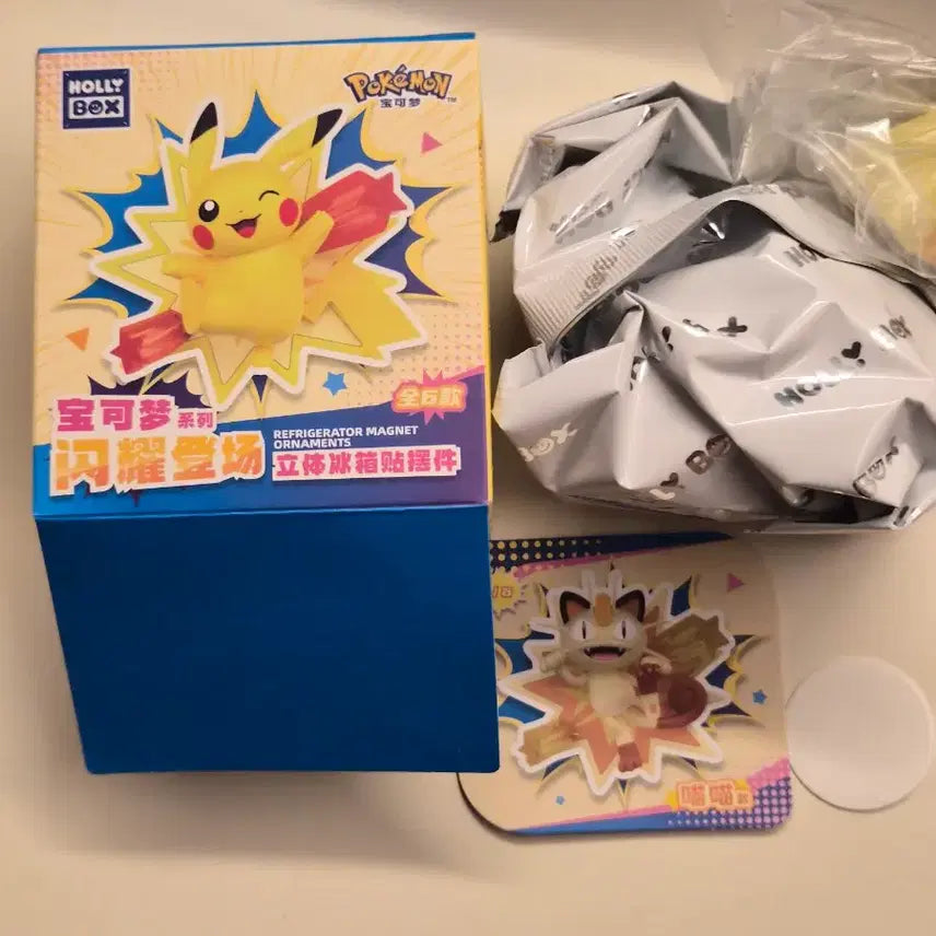 [BUNJANG] Pokemon Magnet Figure (Nyalong HOLLYBOX) - Sealed / [미개봉] 포켓몬 랜덤 피규어 > 냐옹 HOLLYBOX 마그넷 피규어