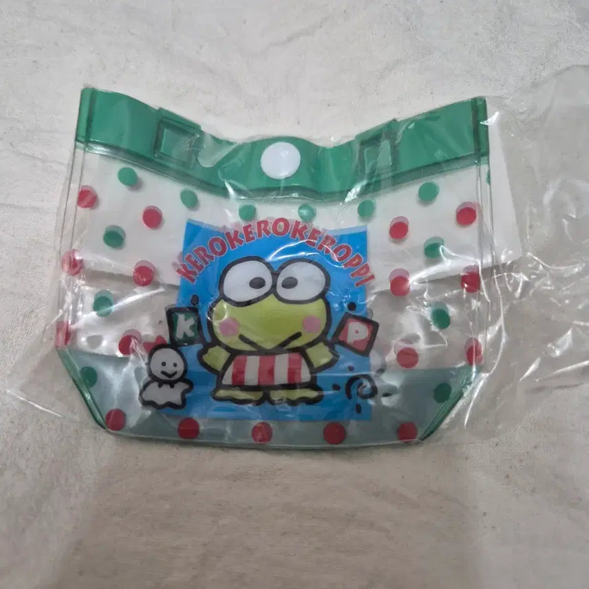 [BUNJANG] Sanrio Keroppi Mini Beach Bag Gacha / 산리오 미니 비치백 가챠 케로피 판매합니다