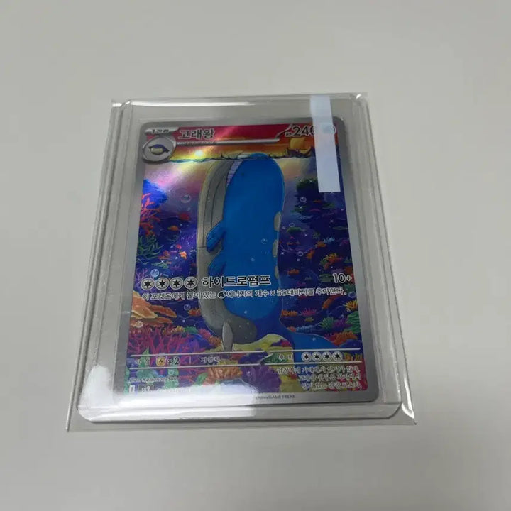 [BUNJANG] Pokemon Card Wailmer AR / 포켓몬 카드 고래왕 AR