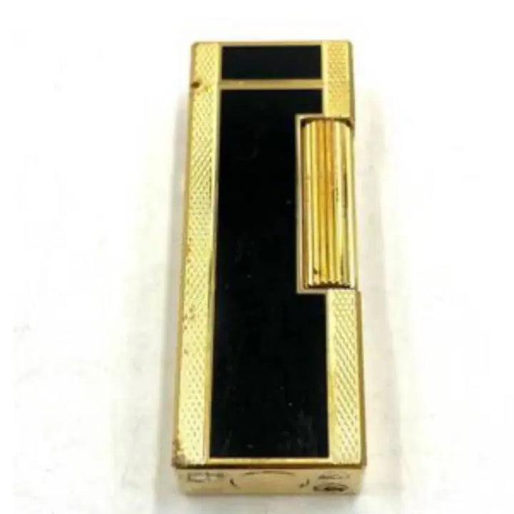 [BUNJANG] Dunhill Lighter Gold Trim Black / 던힐 라이터 금장 블랙