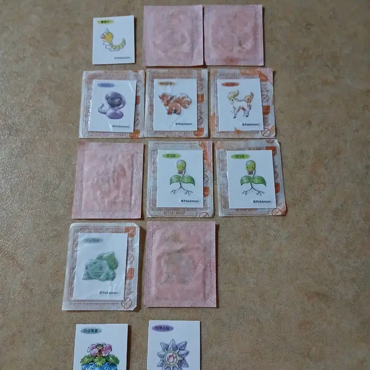 [BUNJANG] Pokemon 30th Anniversary Bread Tag Sticker (Artwork Series) - Choose Your Sticker / 포켓몬띠부씰 1개 선택 아트웍 30주년띠부씰