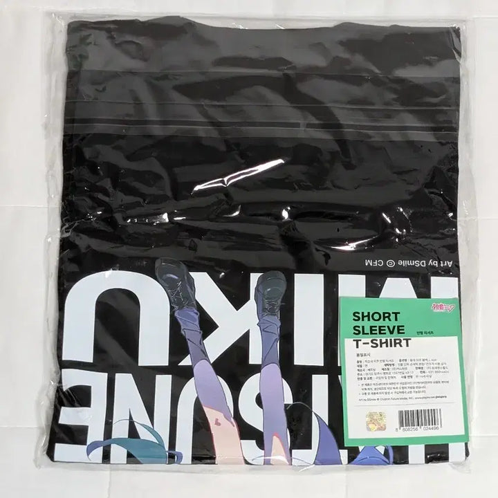 [BUNJANG] Hatsune Miku Thanksgiving Festival T-Shirt Black L / 하츠네 미쿠 감사제 티셔츠 블랙 L