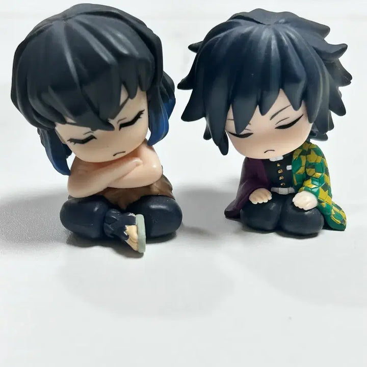 [BUNJANG] Demon Slayer Gacha Shoulder Cushion Bundle Set - Giyu &amp; Inosuke / 귀멸의 칼날 가챠 어깨쿵 기유 이노스케 일괄
