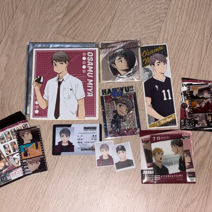 [BUNJANG] Haikyuu!! Miya Osamu Goods Bundle Set / 하이큐 미야 오사무 굿즈 일괄