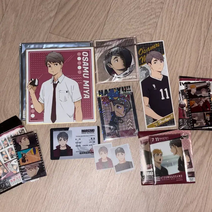 [BUNJANG] Haikyuu!! Miya Osamu Goods Bundle Set / 하이큐 미야 오사무 굿즈 일괄