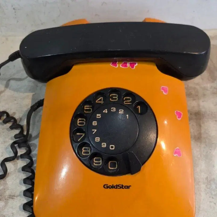 [BUNJANG] Goldstar (Geumseong) Yellow Dial Telephone / 근대사  / 금성사 금정노랑 다이알 전화기