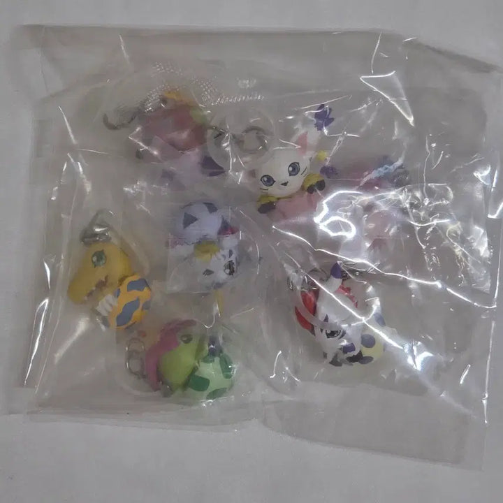 [BUNJANG] Digimon Adventure Mezurushi Vol. 1 Agumon Gabumon Piyomon Tentomon Palmon Gatomon Gomamon / 디지몬 어드벤처 메지루시 1탄 아구몬 파피몬 가트몬 쉬라몬 피요몬 팔몬