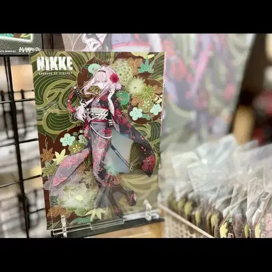 [BUNJANG] Nikke Goddess of Victory Kyoto Kenran Collaboration Diesel Maple Rabbit Acrylic Diorama Stand / 새상품)교토 메가니케스토어 한정판 홍련 흑련 디오라마 아크릴 스탠드