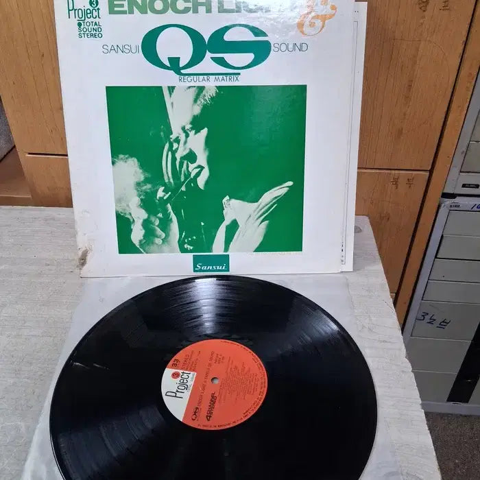 [BUNJANG] Enoch Light &amp; The Light Brigade SANSUI QS SOUND (Regular Matrix) 1972 Vinyl LP / 민트급 엘피/팝 - 고음질 이노크 라이트/산수이 QS 사운드