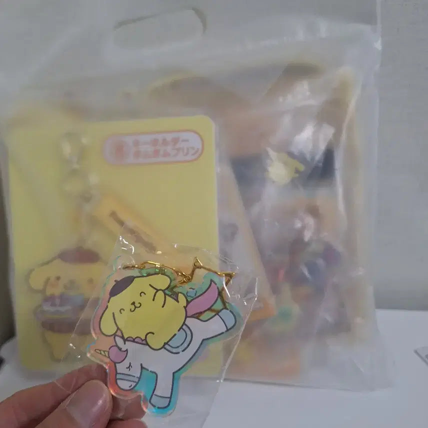 [BUNJANG] Pompompurin Goods Confirmation Box with Bonus Keychain / 폼폼푸린 굿즈 확정박스
