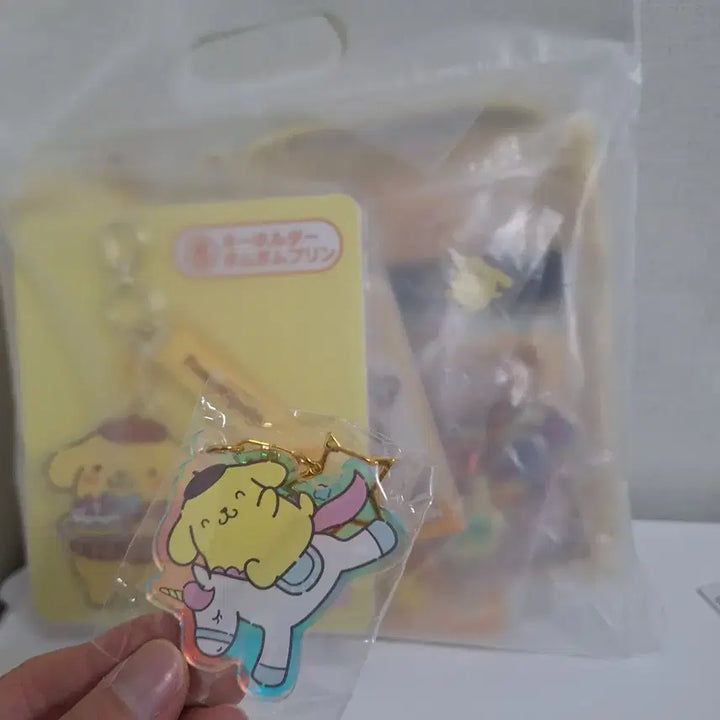 [BUNJANG] Pompompurin Goods Confirmation Box with Bonus Keychain / 폼폼푸린 굿즈 확정박스