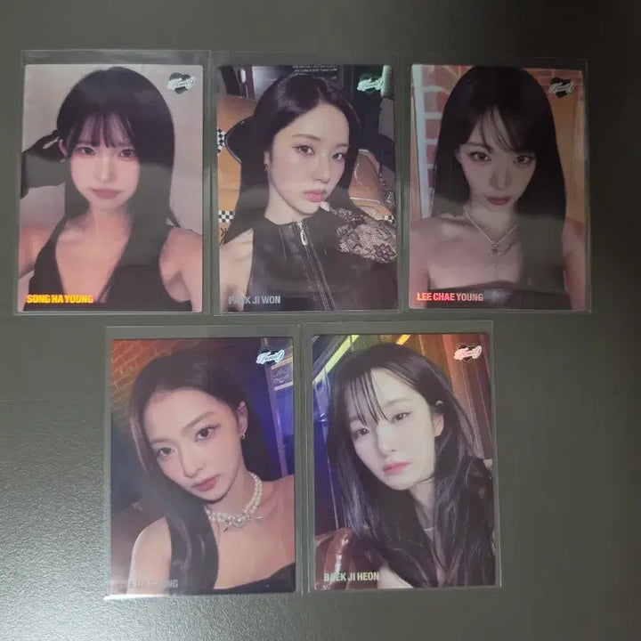 [BUNJANG] fromis_9 Terica Selfie Photocard Full Set (5 pcs) / 프로미스나인 테레카 셀피 5장 풀세트