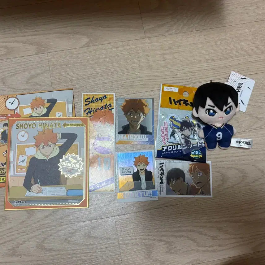 [BUNJANG] Haikyuu!! Shoyo Hinata &amp; Tobio Kageyama Bundle Set / 하이큐 히나타 쇼요,카게야마 토비오 일괄