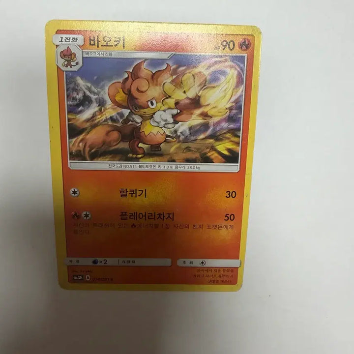 [BUNJANG] Baoki Pokemon Card / 바오키 포켓몬카드