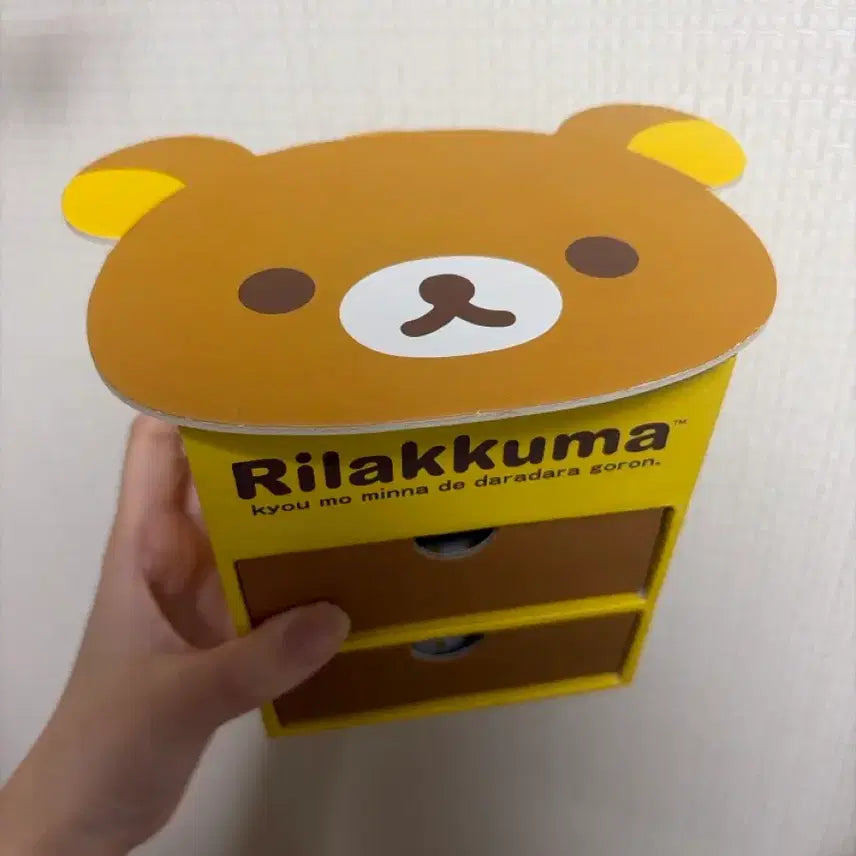 [BUNJANG] Vintage Rilakkuma Mini Drawer Storage Box / 고전 리락쿠마 미니 지함 정리함 서랍 산엑스