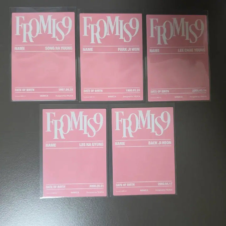 [SOLD OUT] 프로미스나인 테레카 매거진 5장 풀세트