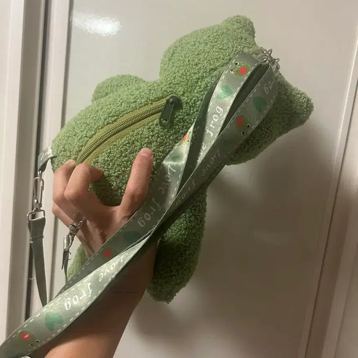 [BUNJANG] Frog Plush Bag Charm / 개구리 인형