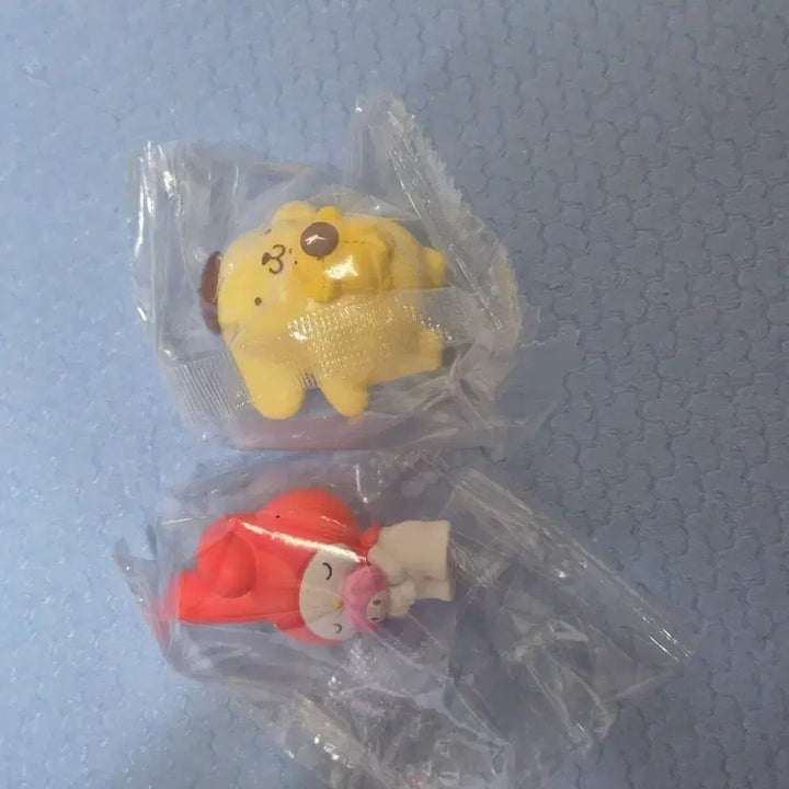 [BUNJANG] Sanrio Pompompurin &amp; Mamé-Mamé Figure Set / 산리오 인형과함께피규어 폼폼푸린,마멜