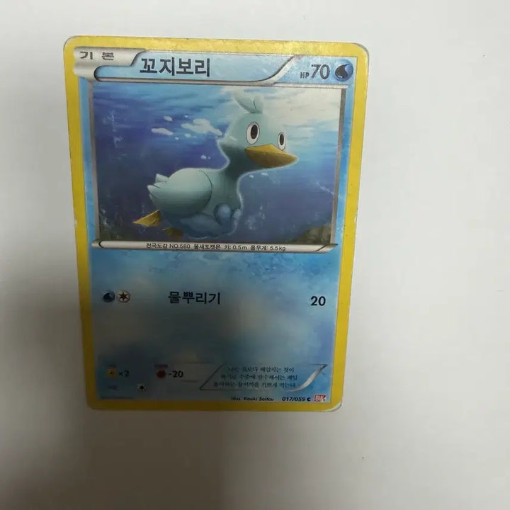 [BUNJANG] Kojibori Pokemon Card / 꼬지보리 포켓몬카드
