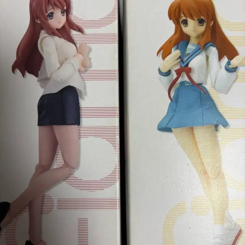 [BUNJANG] Suzumiya Haruhi Mikuru Figma Set / 스즈미야 하루미 미쿠루 피그마 세트