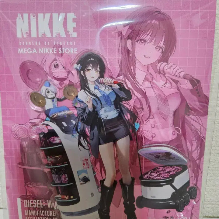 [BUNJANG] Mega NIKKE Store Limited Edition Diesel Winter Sweets Acrylic Stand / 새상품)니케 메가니케스토어 한정판 디젤 윈터 스위츠 아크릴 스탠드