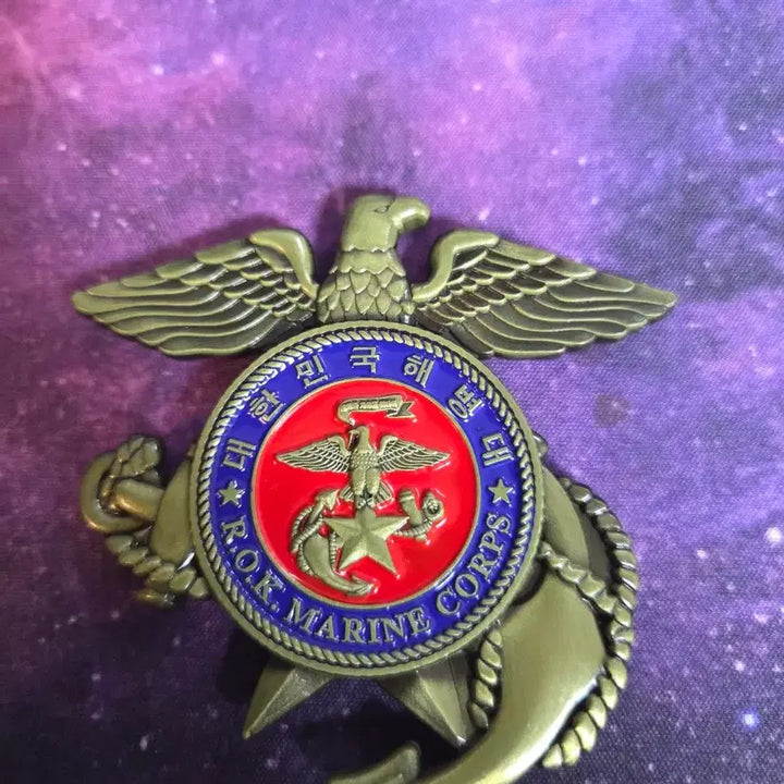 [BUNJANG] ROK Marine Corps Training Center Commemorative Coin / 해병대 교훈단 코인