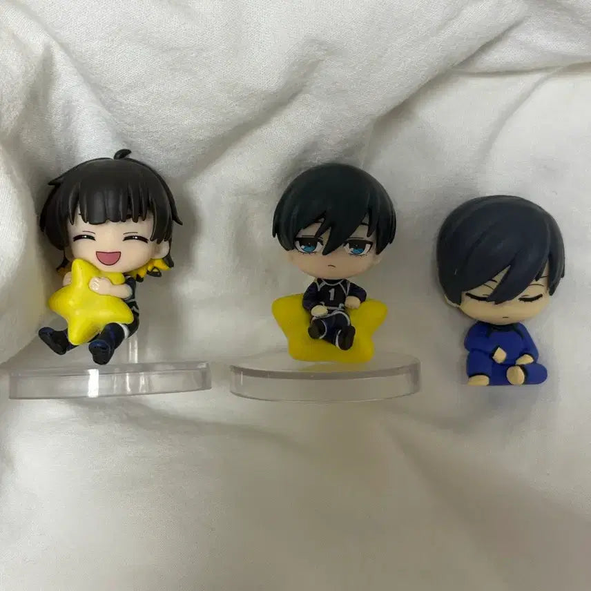 [BUNJANG] Blue Lock Itoishi Rin Bachira Gacha Bundle Set Sleepy Figure / 블루록 이토시 린 바치라 가챠 일괄 양도 별과함께 네무라세타이 피규어