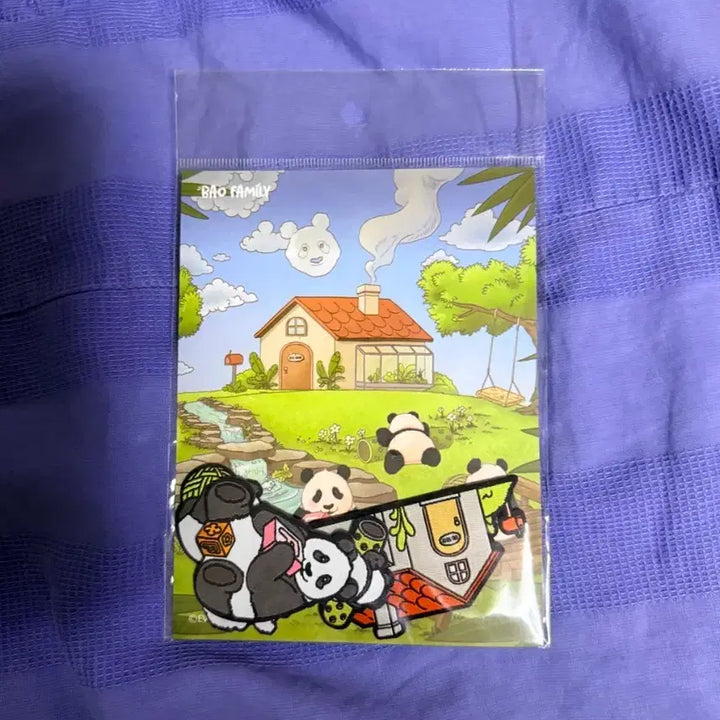 [BUNJANG] Bao Family Panda Wappen Sticker / 바오패밀리 판다 BAO FAMILY 판다 와펜 스티커