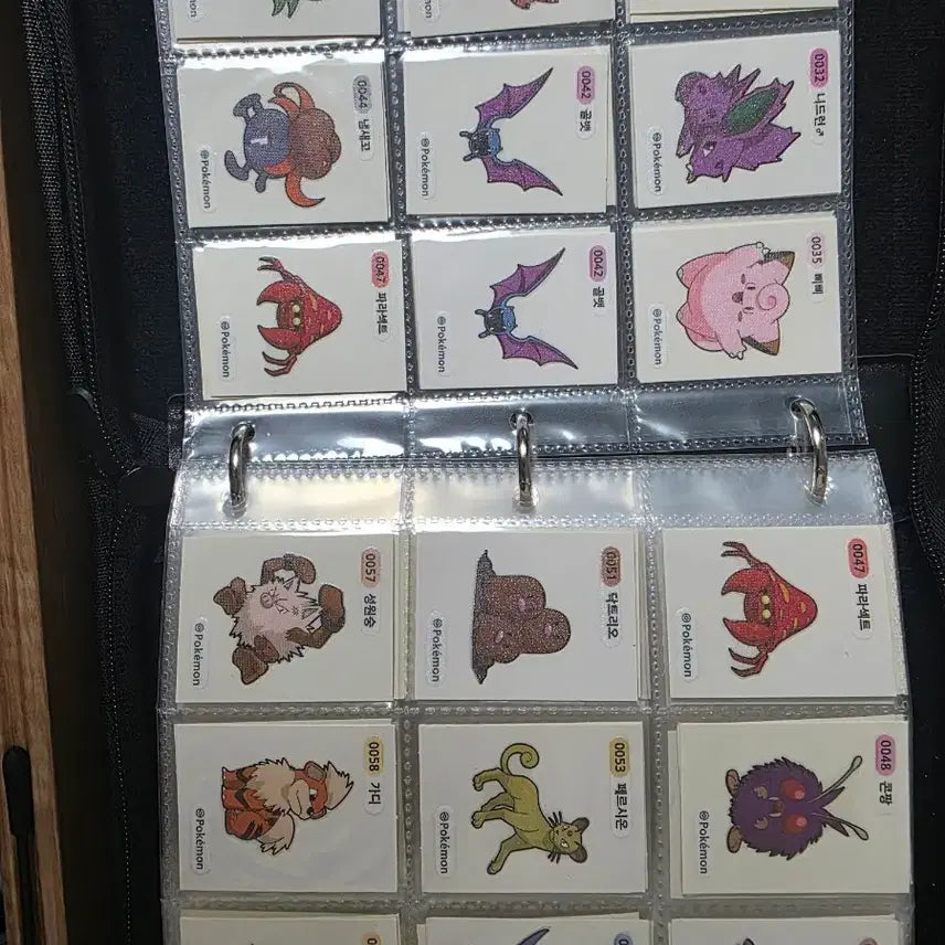 [BUNJANG] Pokemon Season 2 Seal Collection (87 Types + 18 Duplicates) / 시즌2 포켓몬 띠부씰 꼬부기소방대O 87종+중복18종