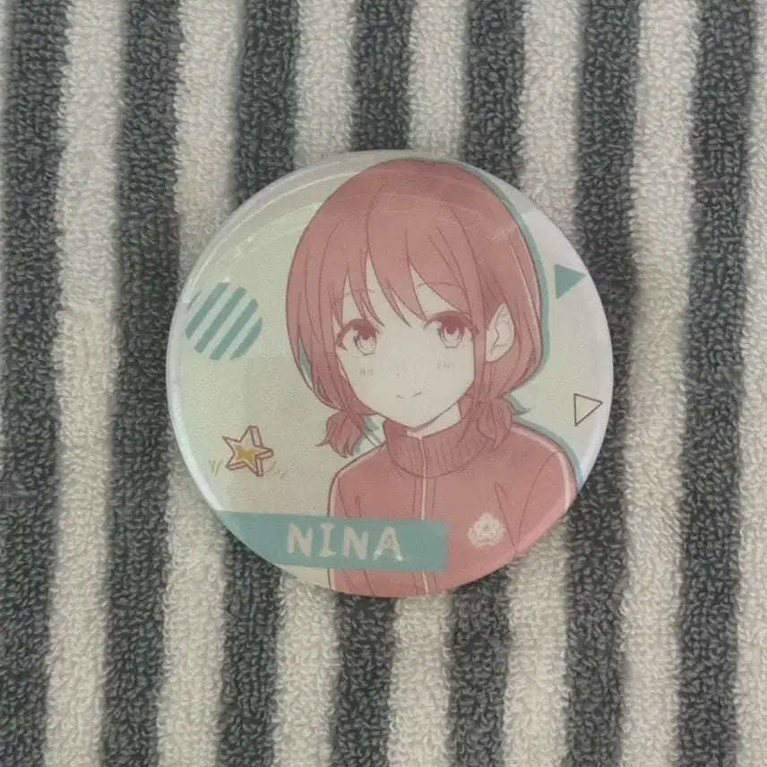 [BUNJANG] Girlband Nina Can Badge / 걸밴크 니나 캔뱃지