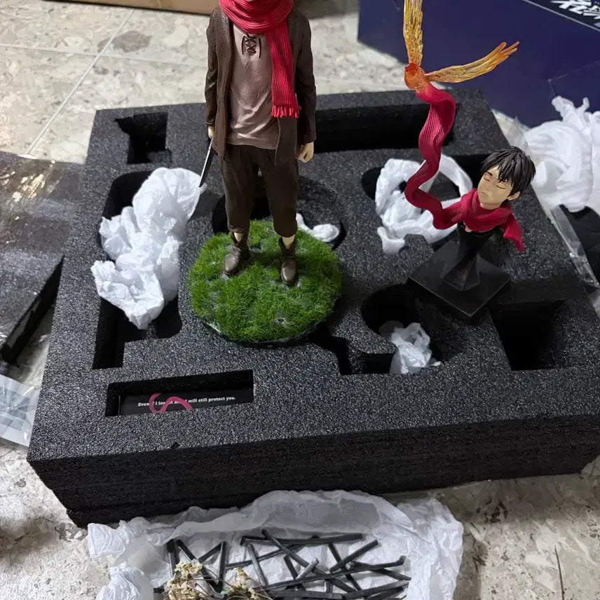 [BUNJANG] Typical Scene Eren Childhood Resin Figure / typical scene 악마의 아이 에렌 어린시절 레진 피규어