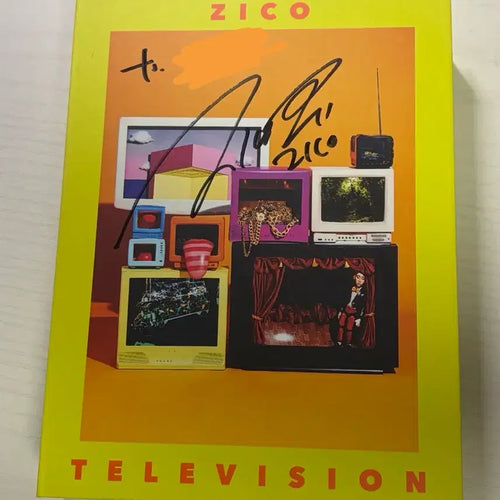 [BUNJANG] ZICO Television Signed Album / 지코 ZICO Television 앨범 친필 싸인