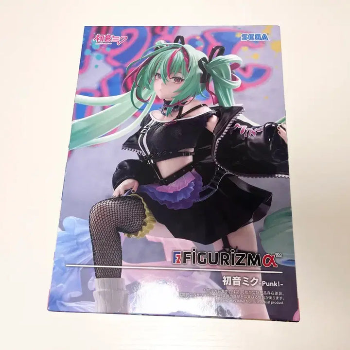 [BUNJANG] Sega Vocaloid: Hatsune Miku Punk Ver. Figure (Sealed) / 세가 보컬로이드 피규어리즘 하츠네 미쿠 Punk Ver 피규어 미개봉