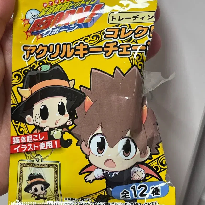 [BUNJANG] Katekyo Hitman Reborn Hibari Acrylic Keychain / 가히리 가정교사히트맨리본 아크릴 키링 히바리