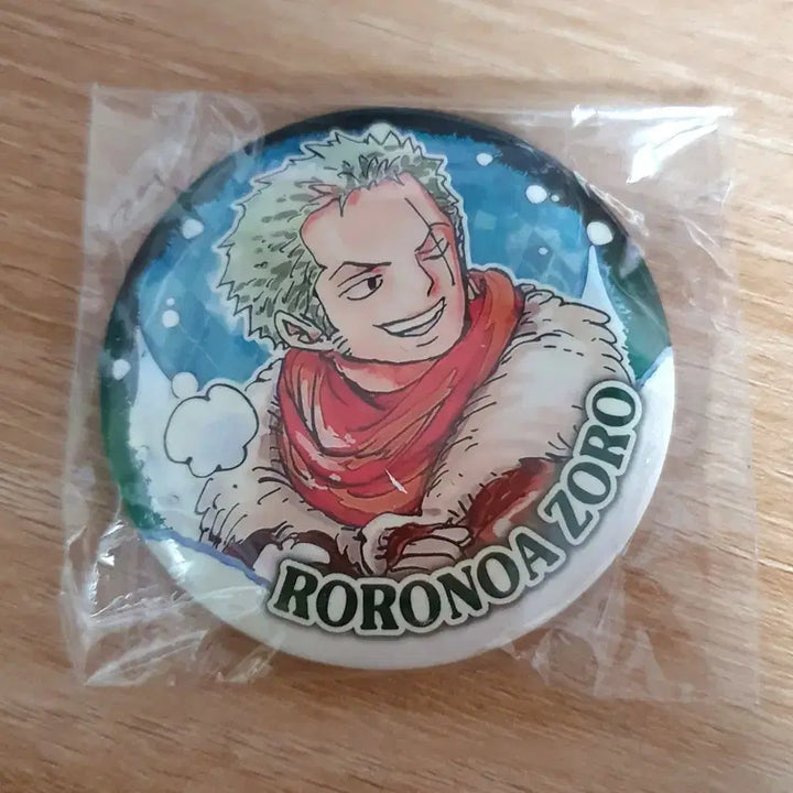 [BUNJANG] One Piece Roronoa Zoro Can Badge (Sealed) / [미개봉] 원피스 롤로노아 조로 캔뱃지