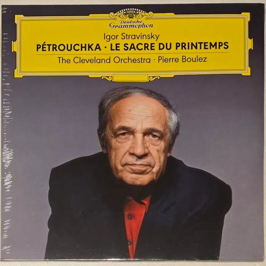 [BUNJANG] Pierre Boulez Stravinsky Petrushka &amp; The Rite of Spring 2 LP (Sealed) / 피에르 불레즈- 스트라빈스키 페트르슈카 &amp; 봄의 제전 2 LP (미개봉)