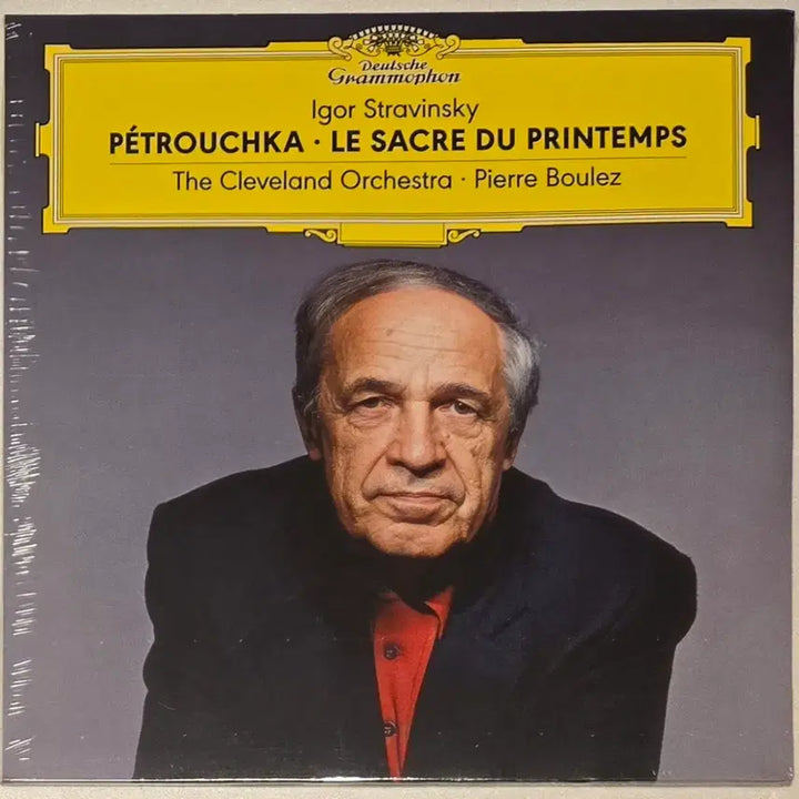 [BUNJANG] Pierre Boulez Stravinsky Petrushka &amp; The Rite of Spring 2 LP (Sealed) / 피에르 불레즈- 스트라빈스키 페트르슈카 &amp; 봄의 제전 2 LP (미개봉)