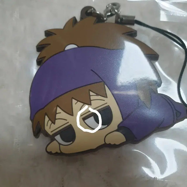 [BUNJANG] Nintama Ranto Goshiki Ninjutsu Gakuen Raijo Da-run Rubber Strap / 닌타마 라이조 다룽 러버스트랩