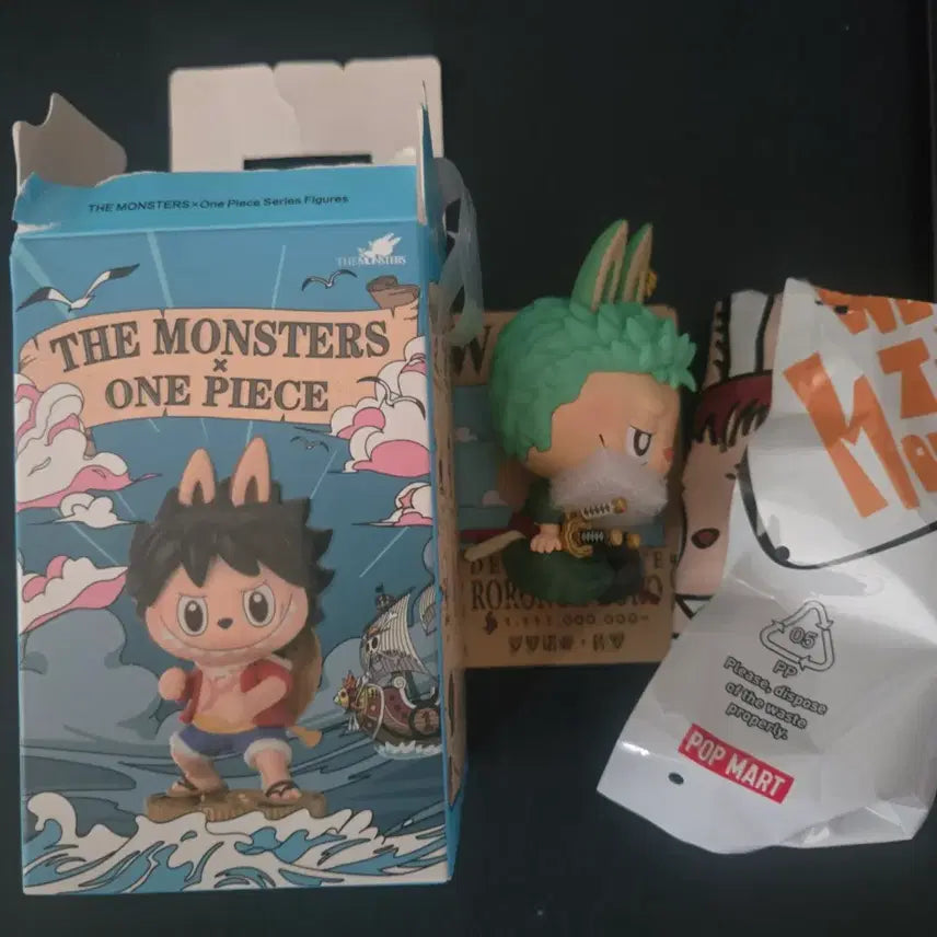 [BUNJANG] Pop Mart One Piece Zoro Monsters Figure / 팝마트 원피스 몬스터즈 조로 피규어