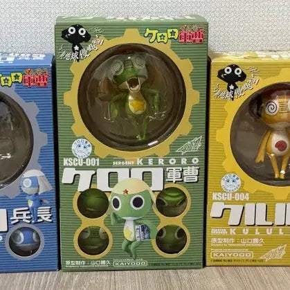 [BUNJANG] Kaiyodo Keroro 5-Type Set / 케로로 카이요도 5종 세트