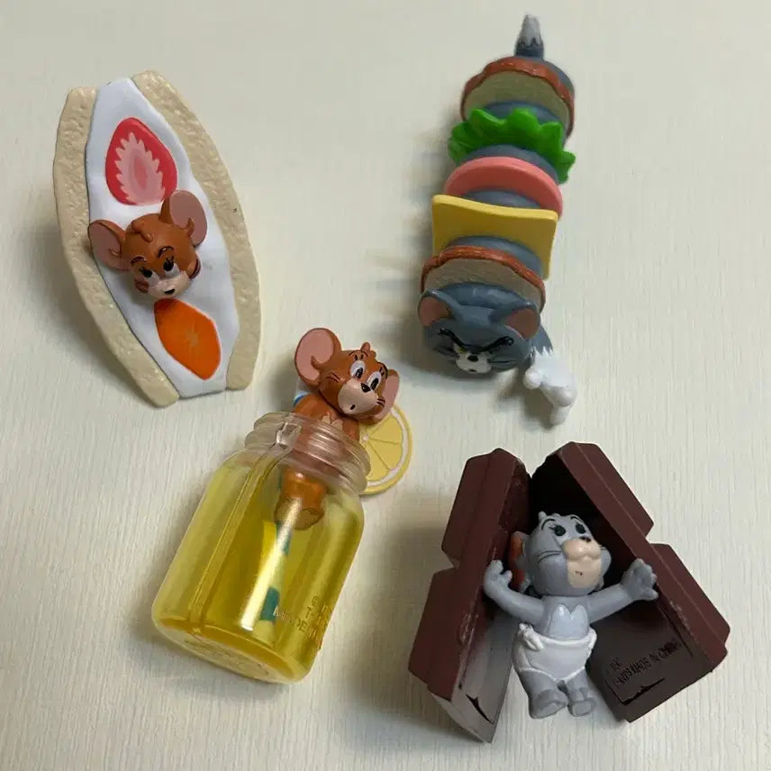[BUNJANG] Tom and Jerry Yummy Food 2 Gacha Full Set / 톰과제리 야미푸드2 가챠 풀세트