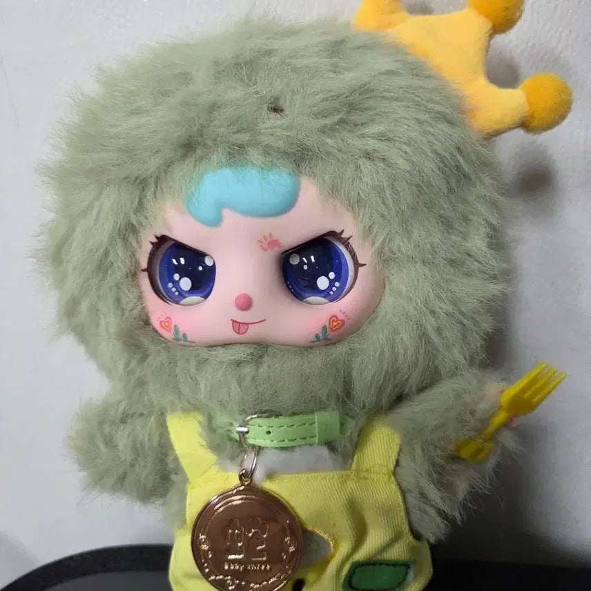 [BUNJANG] Babythree 100% Custom Doll with Fork and Necklace / 베이비쓰리 100% 커스텀