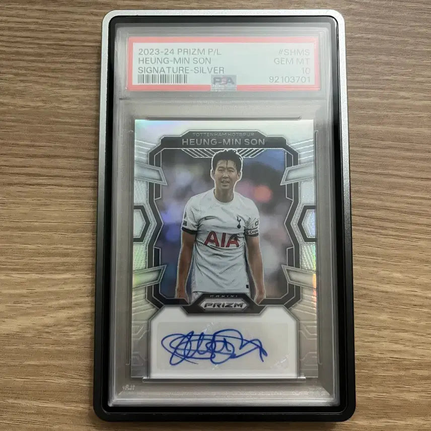 [BUNJANG] Son Heung-min 2023-24 Panini Prizm Signature Silver Limited Edition Card (99 pcs) / 전세계 6장!! 오늘만 이 가격!!!!!