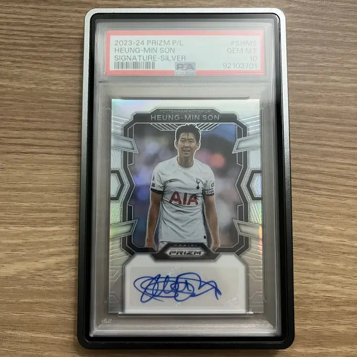 [BUNJANG] Son Heung-min 2023-24 Panini Prizm Signature Silver Limited Edition Card (99 pcs) / 전세계 6장!! 오늘만 이 가격!!!!!